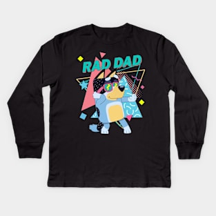 rad dad fiesta Kids Long Sleeve T-Shirt